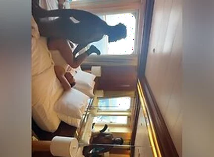 Sucking Dick Outside On Cruise Balcony Then Inside To Get My Ass Filled With A Huge Load!