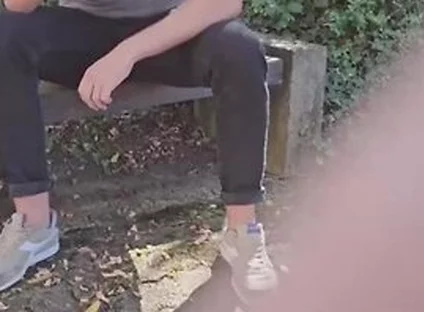 Random Hetero Married Guy At The Park Accepts My Offer And Tries His First Gay Blowjob At His Lunch - Guy Park