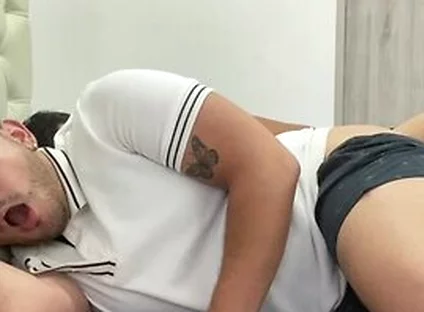The Stepfather Confuses His Stepson With His Wife And Accidentally Fills Him With Cum!