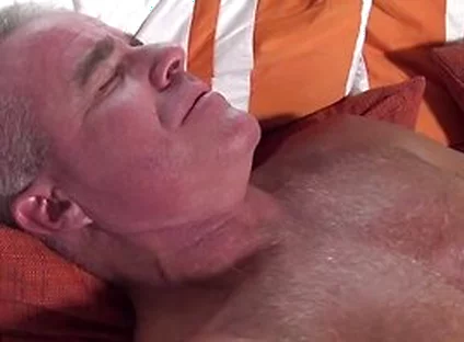 Sexy Silver Stepdaddy Strokes His Cock With Dale Savage