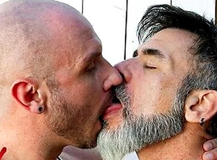 Greg Riley And Lawson James Enjoy Hard Outdoor Pounding