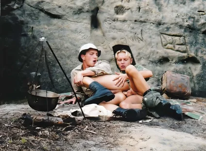 Marc Vidal and Two Hikers