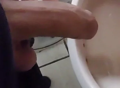 Big Dick Peeing