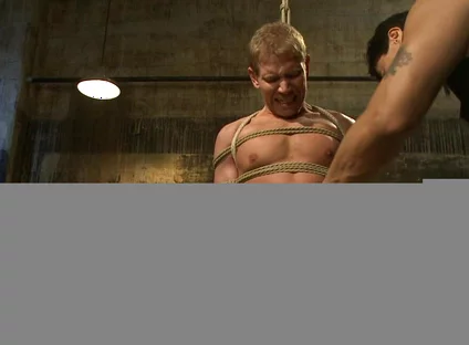 Captured Dock Worker Gets Jacked up by Two Perverts