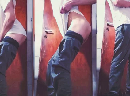 18 Year Old in College Bathroom