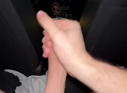 Public Car Masturbation *load Moaning And Giant Cumshot In Public
