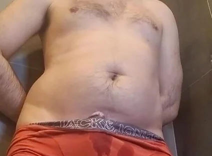 Peeing on My Belly and in My Underwear in the Shower