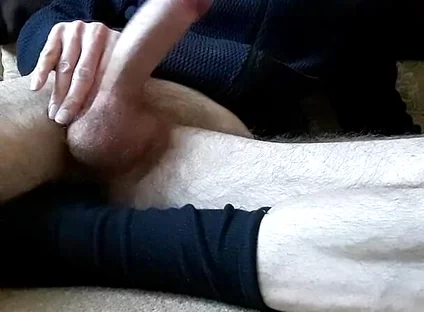 Masturbating in the Living Room