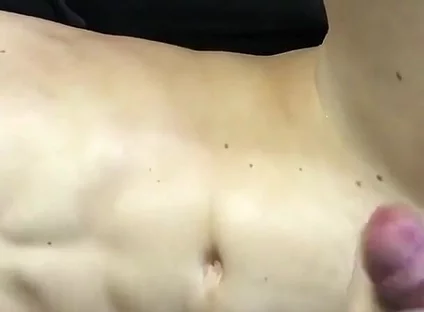 Young Twink Wakes up and Cums