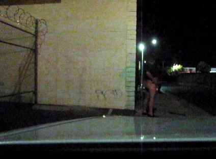 Nighttime Sidewalk Cum