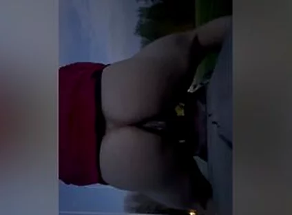 !risky Dildo Ride At Public Football Field Pt2!