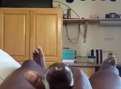 18yo Huge Cum Shot. Dorm Room Morning Jack Off With Virgin Boy