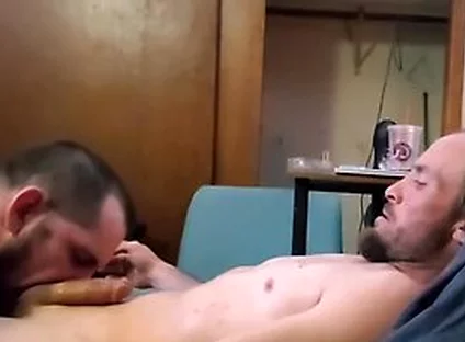 Redneck Tim Gets Rimmed & Bwc Straight Cock Sucked
