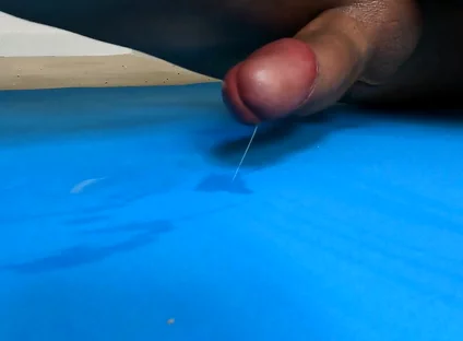 I'm Stuck to My Mat with My Sticky Precum