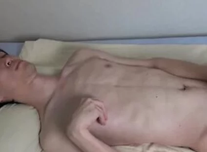 Hisoka Botan Lays In Bed And Busts His Nuts With Pleasure