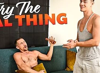 Stepuncle Gets Caught Naked With Dildo So I Fucked Him Hard