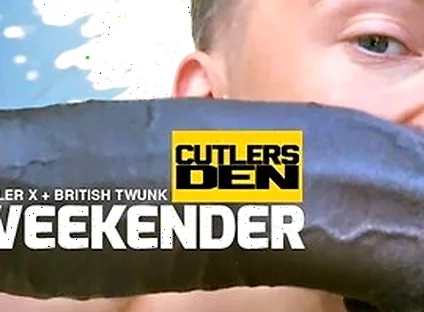 Cutler X Destroys British Twunks Smooth Hole With His Big Uncut Juicy Cock