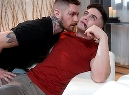 Hot Work Buddies Cant Keep Hands Off Each Other With Zak Bishop And Trevor Brooks