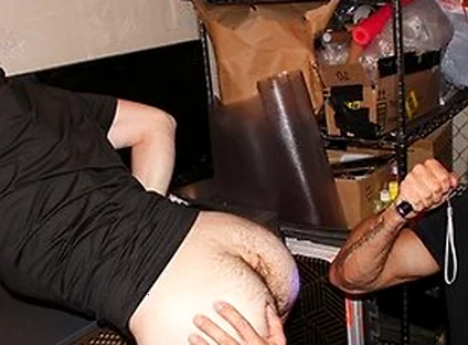 Muscle Daddy, Harrison Todd And Greg Dixxon - Harrison Is Caught Having Sex In A Restroom And Plowed By The Officer