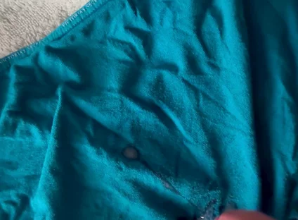 Cum on Wife’s Panties 3