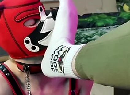 Young Top Plays With His Puppys Hole, Fucks With Toys