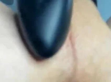 Young Boy Fucks Himself with All His Might with Huge Dildo