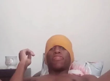 Rubbing My Cock and Showing My Feet.