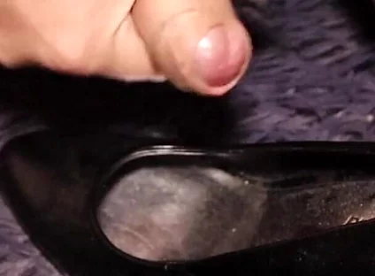 Cum on High Heels