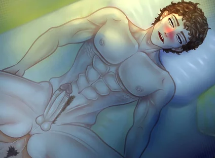 No Rush, Just Two of Us. _ Romantic Gay Couple Homemade Sex with Anal Creampie Cumshot in Ass