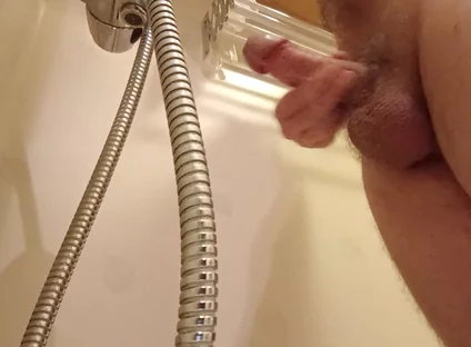 December Bathroom Cumshot