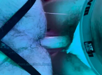 Hairy Cum Dump Jock Strap Bear Cub Gets Bred Raw & Bareback Rough & Hardcore in His Fat Gaping Ass Hole in the Sex Sling