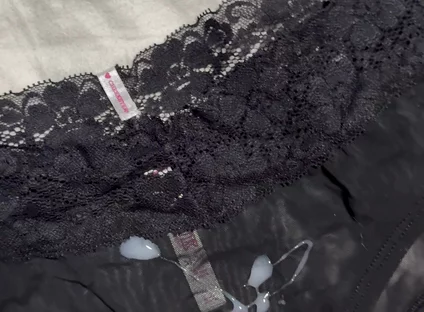 Cum on Wife’s Panties 6