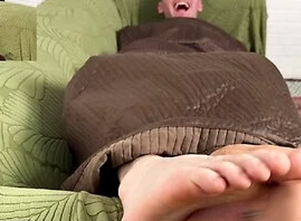 Spiritmonkey Giggles While Matt Enjoys Tickling His Feet