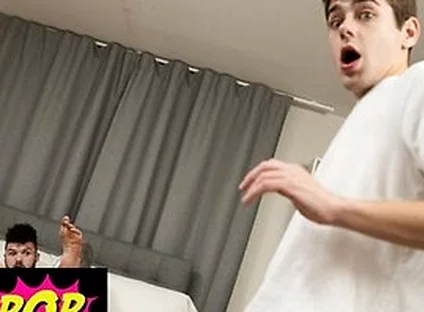 Hatler Gurius Slides His Long Cock In His Own Hole As Joey Mills Pounds Him In Doggystyle