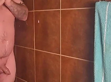 Jimbob Gets Wet and Messy in the Shower