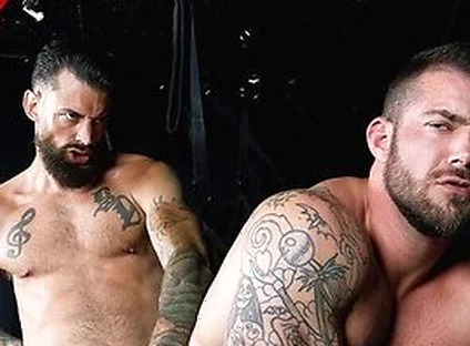Hunk Tryp Bates Takes Alpha Wolfes Raw Cock Inside His Ass