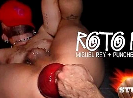 Punchboys Hole Turned Into A Wrecked Recturm And Juice Prolapse - Miguel Rey, Power Bottom And Rose Bud