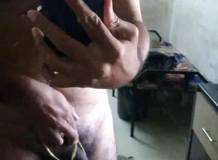 Solo Guy's Nude Play, Free of Cost for Full Time