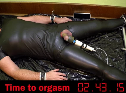 Fixated and Milked in a Condom to the Last Drop