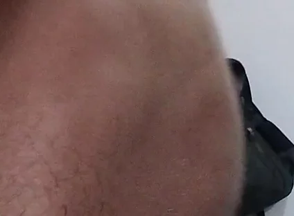 Handjob and Self-sucking