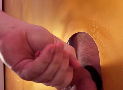 Gold Gloryhole - I Just Wanted to Suck Him Slow… Then the Real Shock Came
