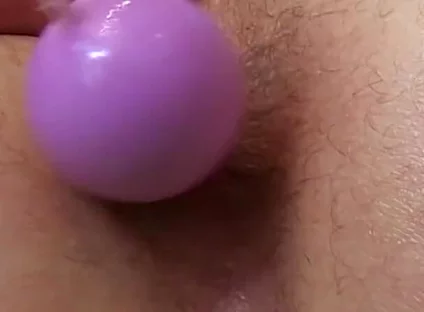 Smooth twink ass play and cum hard