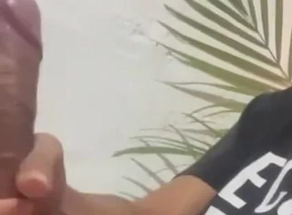 Young Man Enjoying a Rich Handjob