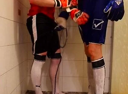 Shower In Soccer With My Bf