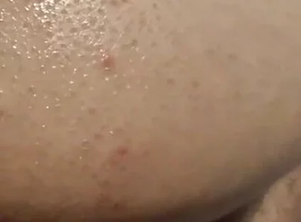 A Long-legged Femboy with a Big Dick Gets Fucked in His Wet Holes by His Daddy Until He Cums After a Shower.