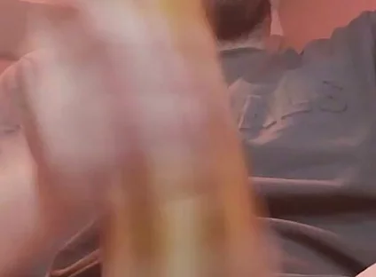Hot Cumshot Top View