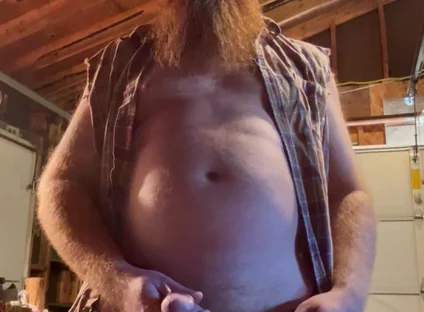 Casual Garage Pissing