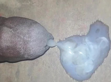 A Big Black Cock Full of Cum