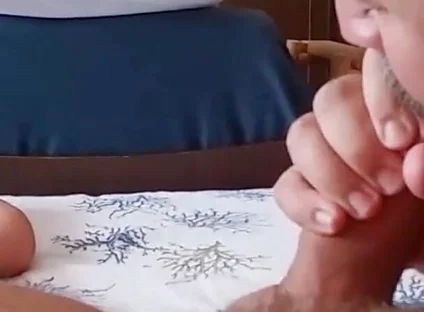 A Delicious Cock Sucking From Daddy Bear Cicciolo
