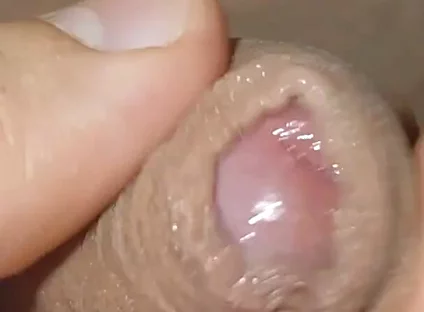 Big Curvy Cock Cums to the Extreme Without Touch!!